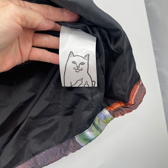 RIPNDIP Men's Graphic Galactica Coach Jacket Size Large - Picture 8 of 8